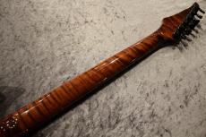 Koca Guitars Custom Order Light DC Carved Flame Redwood Top/Quilt Maho Back/ Roast Flame Maple Neck/Snakewood FB_10