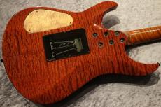 Koca Guitars Custom Order Light DC Carved Flame Redwood Top/Quilt Maho Back/ Roast Flame Maple Neck/Snakewood FB_11