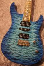 Koca Guitars Light DC 5A Quilt Maple Top/Ash Back/Birdseye Maple Neck/Pale Moon Ebony FB Bora Bora Blue Burst