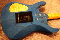 Koca Guitars Light DC 5A Quilt Maple Top/Ash Back/Birdseye Maple Neck/Pale Moon Ebony FB Bora Bora Blue Burst_11