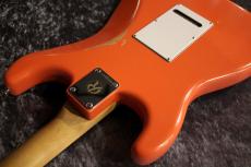 Red House Kurosawa LTD Vintage PU General S /3S Alder/Brazilian Rosewood Fiesta Red Medium Aged【ハカ指板】_7