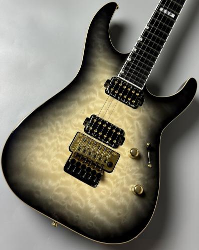 E-II 【スプリングセール!!】M-II QM Black Natural Burst M-II 6弦 / FLOYD ROSE トレモロ搭載