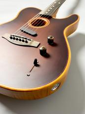 Fender American Acoustasonic Telecaster All-Mahogany -Bourbon Burst- #US253041A_3