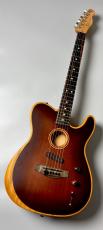 Fender American Acoustasonic Telecaster All-Mahogany -Bourbon Burst- #US253041A_4