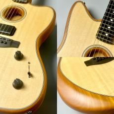 Fender American Acoustasonic Jazzmaster  -Natural- #US253134A ≒2.36kg_3