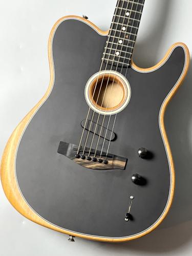 Fender American Acoustasonic Telecaster Black #US252981A ≒2.20kg