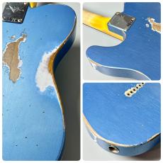 Fender Custom Shop 1963 Telecaster Heavy Relic  Aged Lake Placid Blue ≒3.40kg #CZ585804_8