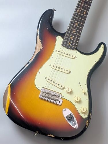 Fender Custom Shop LATE 62 STRATOCASTER RELIC/CC -3-Color Sunburst- 【3.56kg】