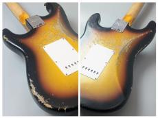 Fender Custom Shop 1960 Stratocaster Heavy Relic -Faded/Aged 3-Color Sunburst- 【3.54kg】_8