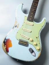 Fender Custom Shop 1960 Stratocaster Heavy Relic -Sonic Blue over 3-Color Sunburst- 【3.56kg】