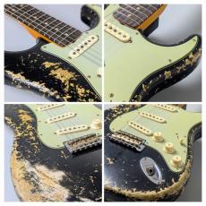 Fender Custom Shop Fender Custom Shop 1963 Stratocaster Super Heavy Relic -BLACK- ≒3.36kg_3