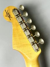 Fender Custom Shop 1960 Stratocaster Journeyman Relic Aged Fiest Red ≒3.58kg #CZ587502_6