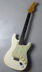 Fender Custom Shop 1960 Stratocaster Journeyman Relic - Aged Olympic White CZ587542 3.48kg_2