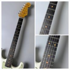 Fender Custom Shop 1960 Stratocaster Journeyman Relic - Aged Olympic White CZ587542 3.48kg_4