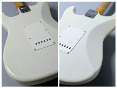 Fender Custom Shop 1960 Stratocaster Journeyman Relic - Aged Olympic White CZ587542 3.48kg_8