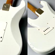 Fender Custom Shop MBS 1960 Stratocaster Journeyman Relic / Olympic White by Yuriy Shishkov ≒3.52Kg #YS3036_8