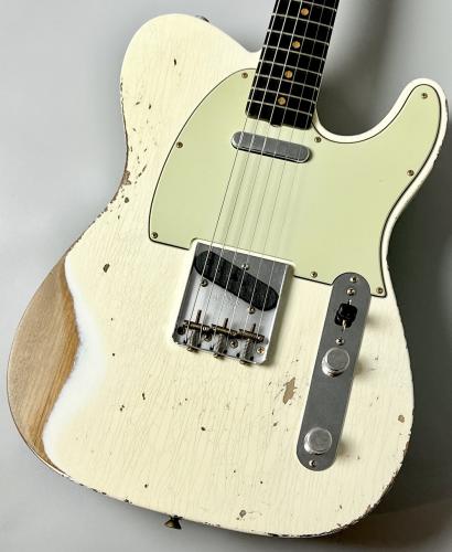 Fender Custom Shop 1961 Telecaster Heavy Relic - Olympic White