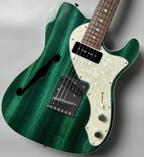 FREEDOM CUSTOM GUITAR RESEARCH C.S. TE Pepper Semi Hollow -Green- #25014167 【甘いサウンド】【Green Pepper】【鳴り個体】
