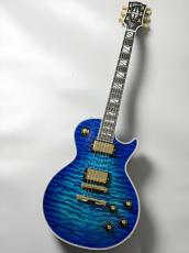 Gibson 1968 Les Paul Custom 7A Quilt Top 5PC Neck Trans Blue Burst Gloss #600788 [4.34kg]_2