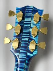 Gibson 1968 Les Paul Custom 7A Quilt Top 5PC Neck Trans Blue Burst Gloss #600788 [4.34kg]_11