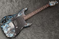 James Tyler USA Studio Elite HD/Ash Body/ Rosewood FB/Black and Blue Shmear Semi Gloss  #25488_2
