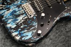 James Tyler USA Studio Elite HD/Ash Body/ Rosewood FB/Black and Blue Shmear Semi Gloss  #25488_3