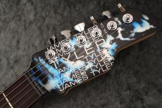James Tyler USA Studio Elite HD/Ash Body/ Rosewood FB/Black and Blue Shmear Semi Gloss  #25488_8