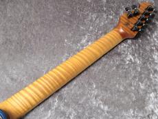 MUSIC MAN JP15-7 Quilt Top Ultramarine #K09555【激杢キルト&バリ虎ネック】【神のギター】【7弦】_10