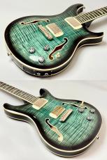 Paul Reed Smith [PRS]  SE Hollowbody II Piezo - PB - Peacock Blue #CTCI04336【2.86kg】_6