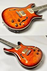 Paul Reed Smith [PRS] 【ピエゾ搭載ホロウボディ】 SE Hollowbody II Piezo  Orange Tiger Smokeburst- #CTCI04230【2.74kg】_7