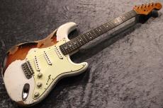 Provision Vintage Rosewood STC-Alder Olympic White on 3Tone Sunburst Heavy Relic 【ビンテージローズ】_2