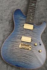 Sugi Custom Order DS496E 6A Quilt Maple/HM/F-Maho Dark See Through Blue #S250138 【現地選定材】