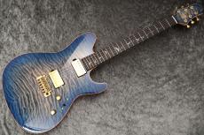 Sugi Custom Order DS496E 6A Quilt Maple/HM/F-Maho Dark See Through Blue #S250138 【現地選定材】_2