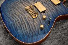 Sugi Custom Order DS496E 6A Quilt Maple/HM/F-Maho Dark See Through Blue #S250138 【現地選定材】_3