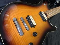 PEAVEY USA / EVH Wolfgang Tobacco Sunburst Flame Maple / Hard Tail_3