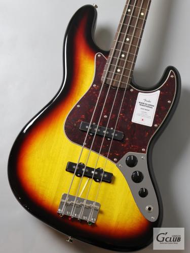 Fender Made in Japan Traditional 60s Jazz Bass -3 Color Sunburst-【4.24kg】