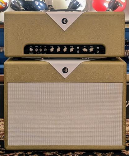 Divided by 13 FTR 37 & 212F Cabinet -Gold/Hot White Bronco-