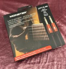 Monster Cable Monster Acoustic Instrument Cable 21FT 6.4M SS