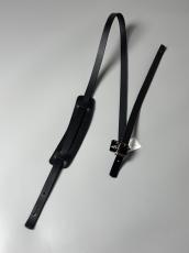 Live Line 栃木レザーストラップ Retro Style Super long <LR39SLBLK>