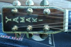 Yamaki F-1100 / Vertical Logo ・Abalone Head Trim・Jacaranda Head Plate・Solid Abalone Trim & Rosette・Hexagons Inlay・Solid Ezo Spruce Top・Solid Jacaranda Side and Back【With Hard Case】1970年代製_7