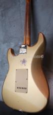 Fender Custom Shop Limited Edition 1955 Stratocaster Bone Tone / HLE Gold Aged Relic_10