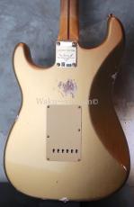 Fender Custom Shop Limited Edition 1955 Stratocaster Bone Tone / HLE Gold Aged Relic_12