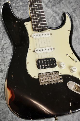 Iconic Guitars Solana Studio Built by John Cruz & Iconic Craftsmen / Black Over 3Tone Sunburst  [3.23kg]