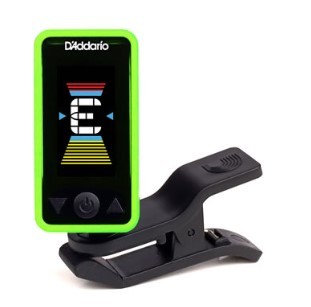 D'addario Eclipse Tuner GREEN Chromatic Headstock Tuner  PW-CT-17GR【クリップチューナー】