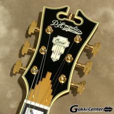 D'Angelico Excel Series Excel 59 Shield Tremolo, Black Dog_4