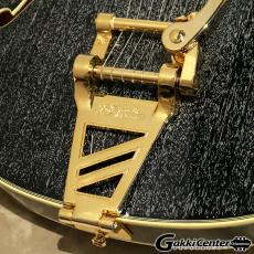 D'Angelico Excel Series Excel 59 Shield Tremolo, Black Dog_7