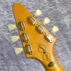 Epiphone Inspired By Gibson Custom Shop 1958 Korina Flying V Aged Natural_10