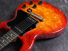 Bizen Works Burned SPL Burl Maple 1-Piece Body/H.Maho Neck/Cherry Sunburst【1Pメイプルボディー】【G-CLUB UMEDA】_5