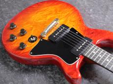 Bizen Works Burned SPL Burl Maple 1-Piece Body/H.Maho Neck/Cherry Sunburst【1Pメイプルボディー】【G-CLUB UMEDA】_6