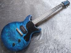 Bizen Works Burned jr. Burl Maple 1-Piece Body/H.Maho Neck/Blue Burst #0951【1Pメイプルボディー!】【G-CLUB UMEDA】_2
